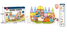 OCEAN, FARM, CITY MAGNET BLOCKS